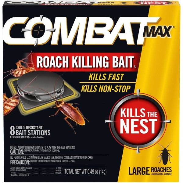 Ge Combat Max Roach Bait Station 8 pk 51913